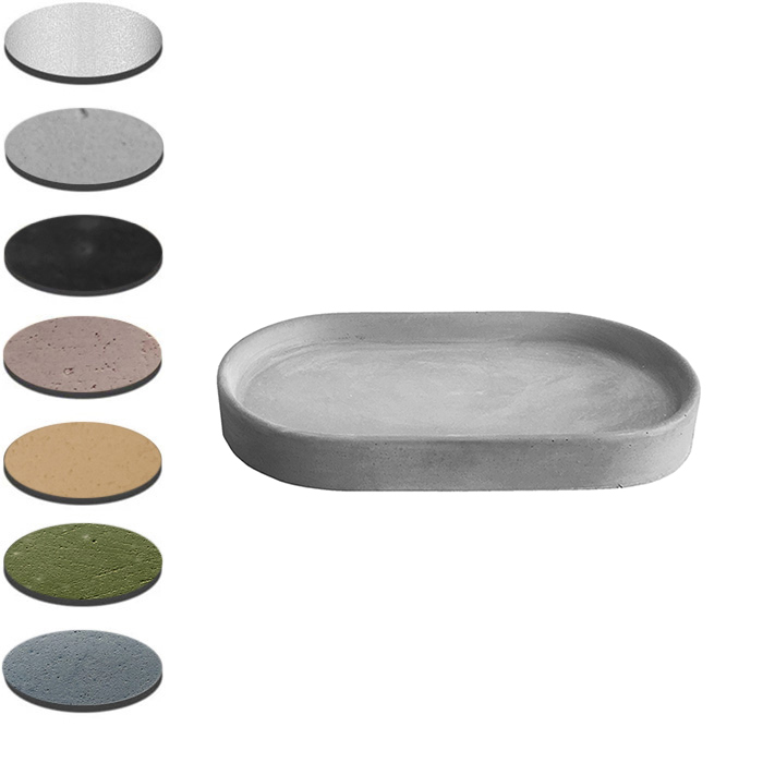 BARE ROUND CONCRETE VESSEL BASIN